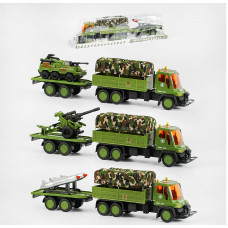 Машина інерц Військова техніка, слюда 53*12*13см АВС 77-1/3/5