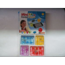 Пазлы 3D - кристалл-брелок мини 4в1 220930