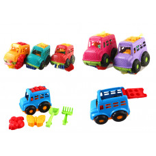 Автобус "Бусик №2" з лопатк, грабл, 2пасоч 0091