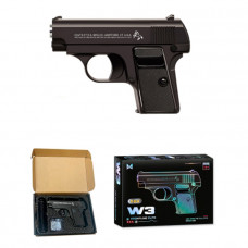 Пістолет з пульками, в кор.21*14, 5см W3