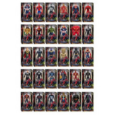 Герої Супергерої світло, звук, в кор. 17*30см LK4055