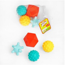 Пискавка Сенсорні кубики 4шт, у сітці, 508-257