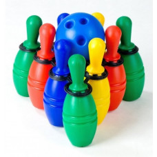 Боулінг 9 кеглі+1куля, тримач ИП.03.002