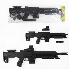 Автомат на пульках, лазер, пакет 50см 915+