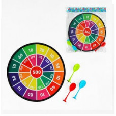 Дартс на липучках, 3кульки, пакет 28см 28003-1