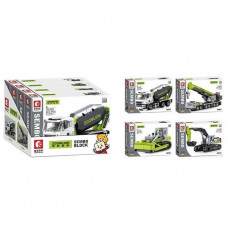 Констр. LELE Міськ.транспорт, 236дет, ціна за1, 705100-705103