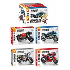 Констр. LELE Мотоцикл, ціна за 1, кор 714532-714535