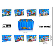 Констр. LELE Герой Стіч, 38+дет, ціна за 1, 90001