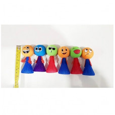 Приколи/Мячик джампер Смайл 9см 14-49