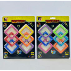 Констр. магнітний 6дет, трикутники, планш.25*19см. LT1006