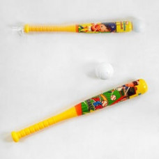 Бейсбол пластик в сітці 42см 4002