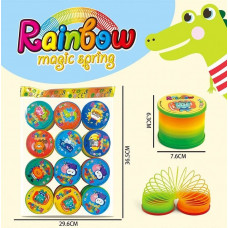 Пружина-Веселка 6, 3*7, 6см, ціна за 1, 76G-12