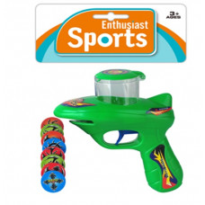 Пістолет з дисками, в пакеті 11*10см G349838