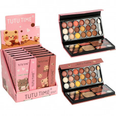 Косметика Палетка тіней, румяна, в кор.14*7см 625А