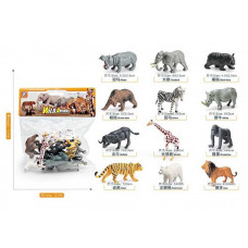 Тварини дикі південн.півкулі 12 шт в пакеті , YJ840D