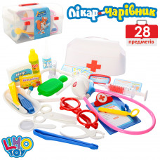 Лікарський набір у валізці 28прем , 21*12*12см М0459U/R