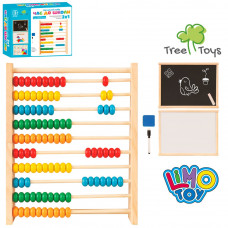 Дерев.гра Дошка навчальна, в кор. 25*20, 5см MD1601