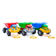 Машина Максимус Скрепер самосвал 42*20*23см 5028