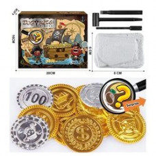 Набір д/тв. "Розкопки піратів, монети" , кор. QH 002