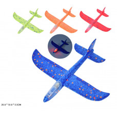 Запускалка-Літак світ., мікс, в пакеті 48*48см