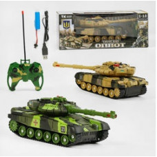 Танк р/к акум, Оплот 1:18, кор. 72942