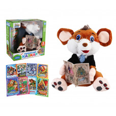 Інтерактивн.Мишеня 30см, казки, в кор. FT0033