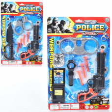 Набір поліцейського (пістолет, присоск, аксес) 308-1-4