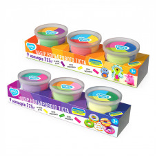 Набір д/тв. "Тісто д/ліпки 9кол в баночках" ТМ Lovin 41188