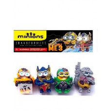 Герої МІНЬЙОН 4шт в пакете 5552