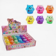 Лизун "Монстрик" глітер, 6*5см, С68859