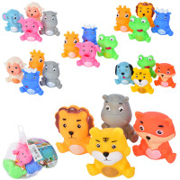 Пискавка "Тваринки" 4штуки в сітці МНТ2021-D4A-F