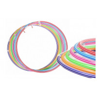 Хулахуп маленьк. №1Зебра, d=68см, пластик, БАМСИК 0173