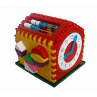 Куб сортер з геометрфігурами, 10*10*10см 50-101