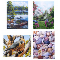 Набір д/тв. "Діамантова мозаїка по ном" 40*50см мікс